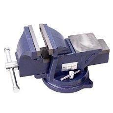 ST420-4 Тиски слесарные с наковальней 100 мм