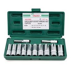 Набор 6-гранных удлиненных торцевых головок Hans, 4602MB